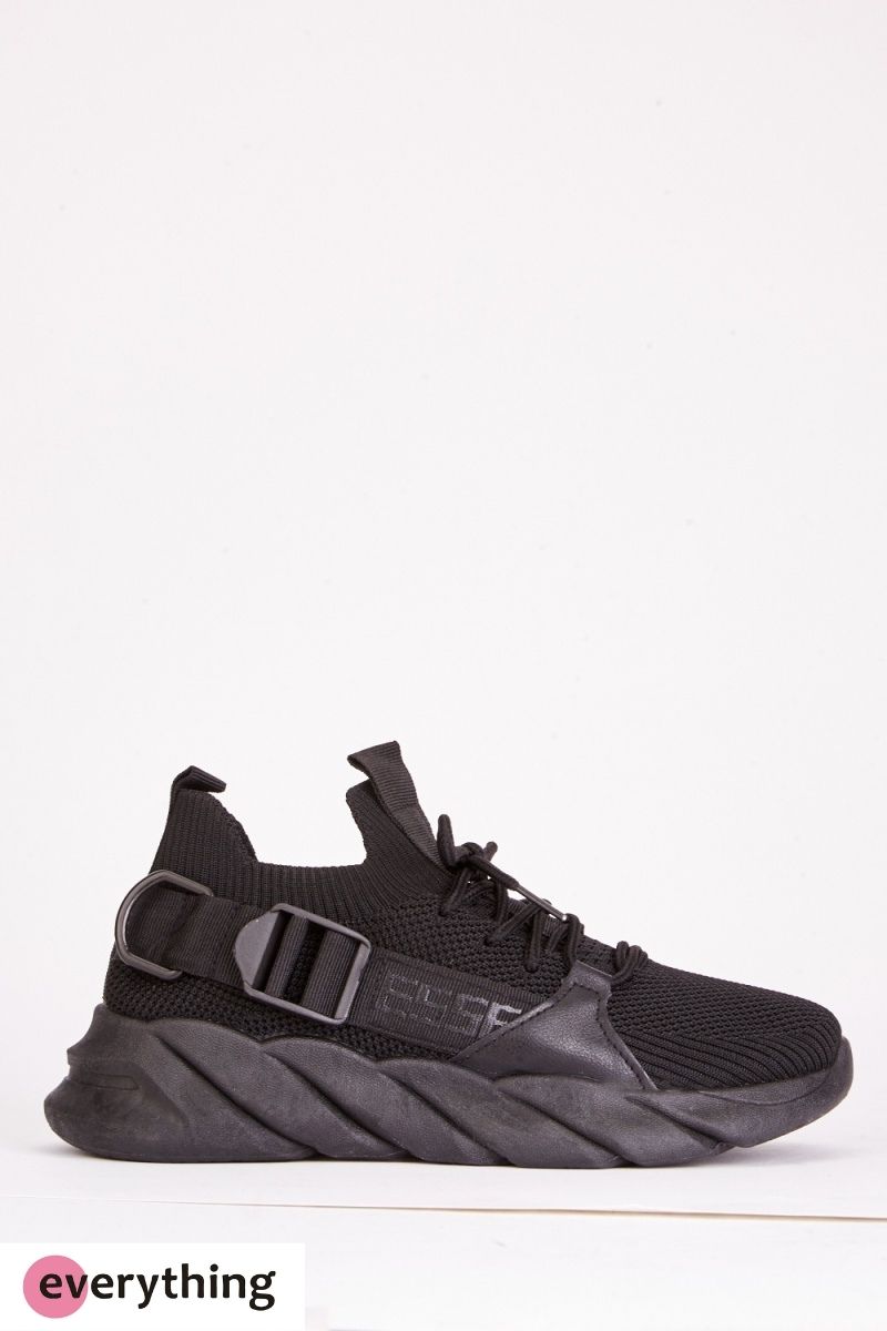 Side Detail Perforated Trainers