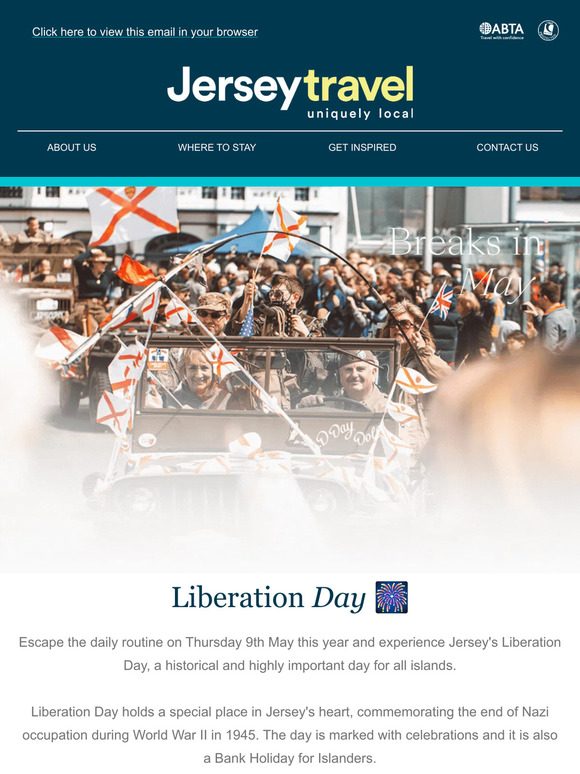 Jersey's Liberation Day: Experience the Celebrations & Book Today! ✈️