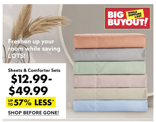 Sheets & Comforter Sets