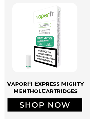 VaporFi Express Mighty Menthol E Cig Cartridges