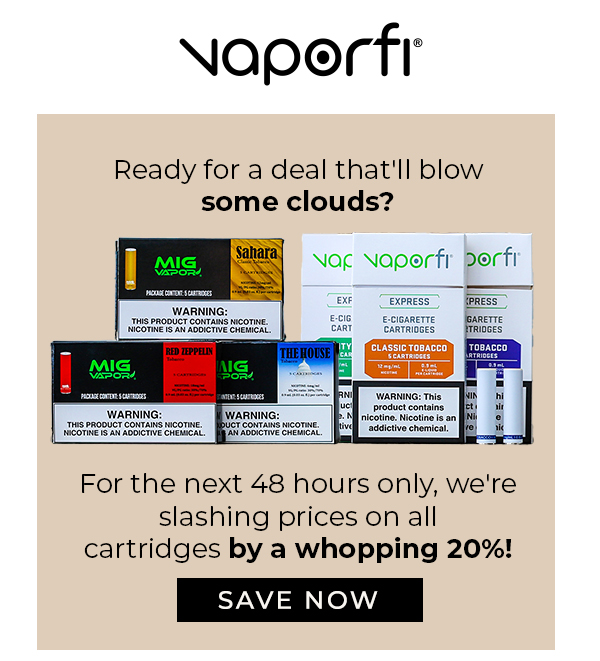 20% Off Cartridges
