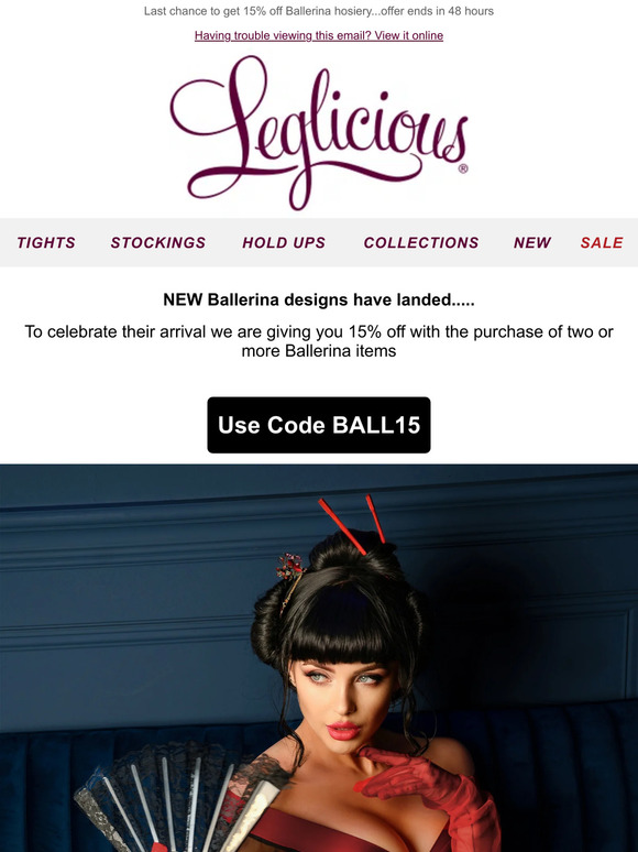 The new Black Secret collection from Ballerina has arrived