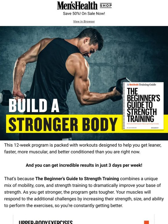 12 Weeks to the Strongest Body of Your Life!