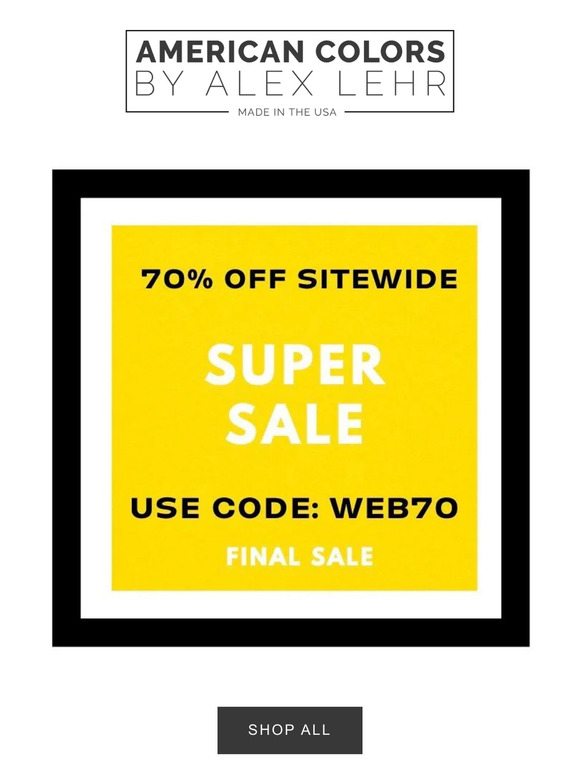 Get 70% Off!