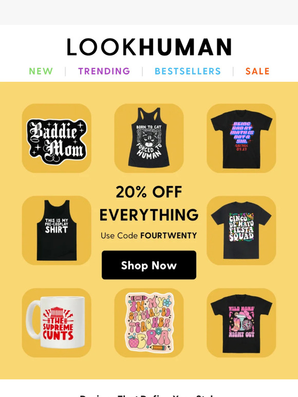 👋 20% off sitewide is almost over! (ends tonight)