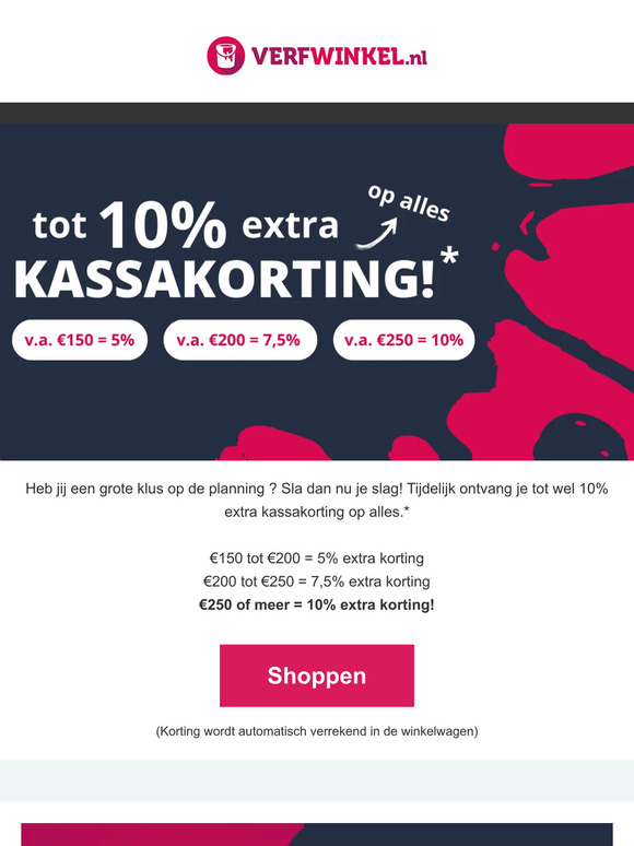 Grote klus op de planning ?