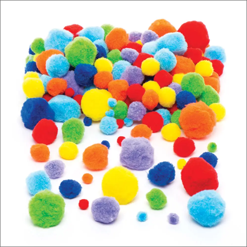 Rainbow Colours Pom Pom Value Pack