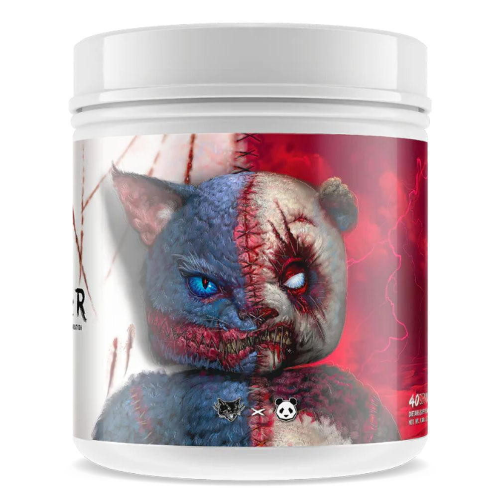 Image of Panda Supps X Black Magic Sinister (Savage)  Preworkout 20/40 Servings