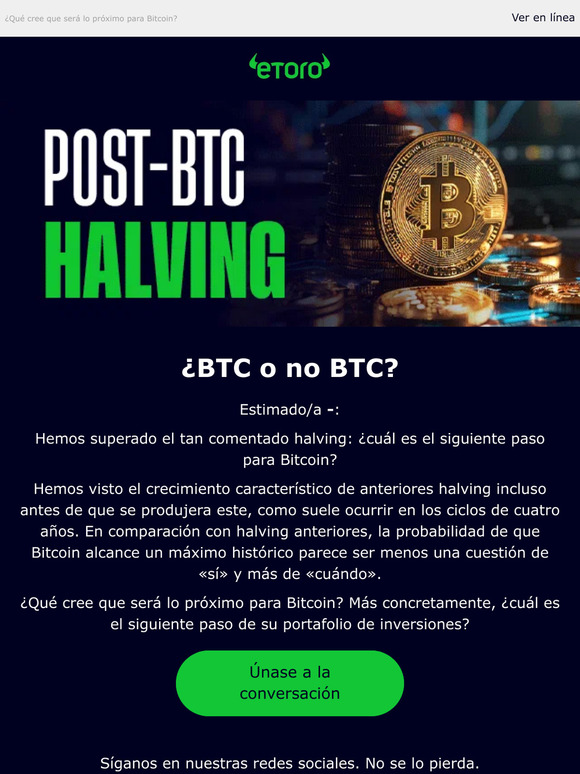 Bitcoin tras el halving: ¿qué sigue?