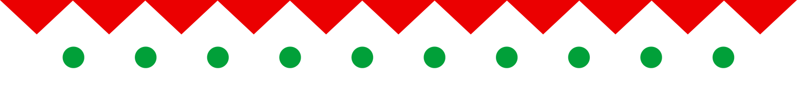 Red and green shape graphics
