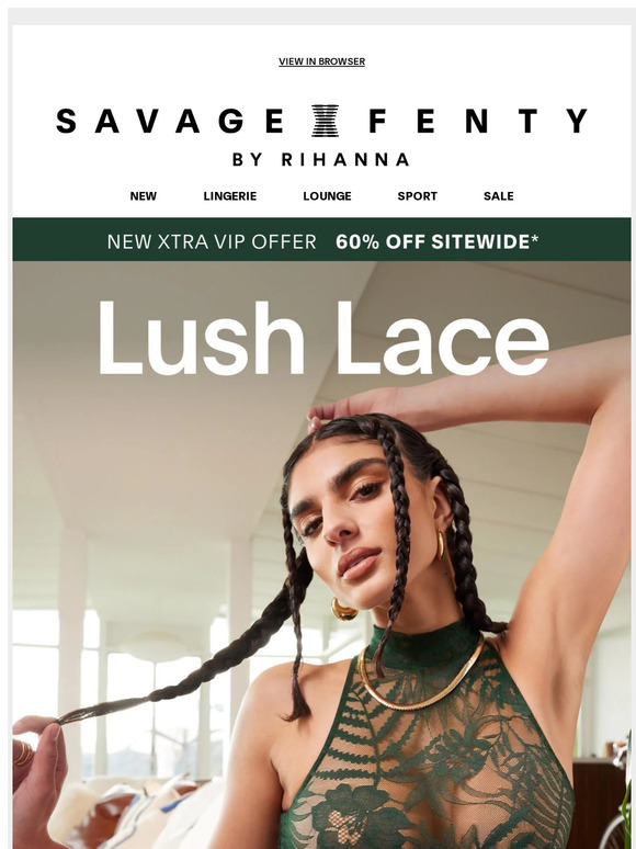 Savage x Fenty Email Newsletters Shop Sales, Discounts, and Coupon Codes