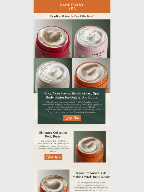 Are you ready to save on your favourite body butter?