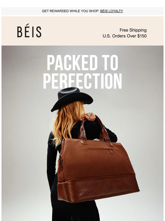 Beis Travel Email Newsletters Shop Sales, Discounts, and Coupon Codes