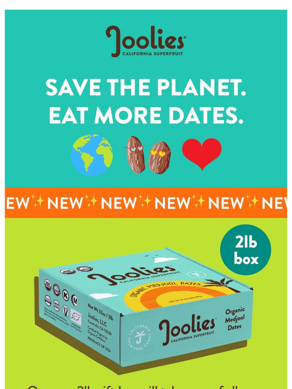 SAVE THE PLANET 🌎 EAT JOOLIES 🌴