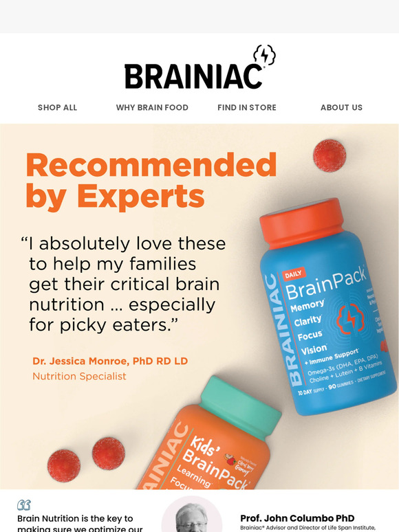 See what others are saying about Brainiac®