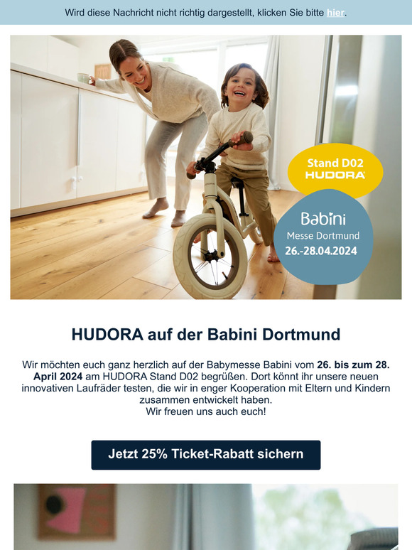 HUDORA auf der Babini Dortmund