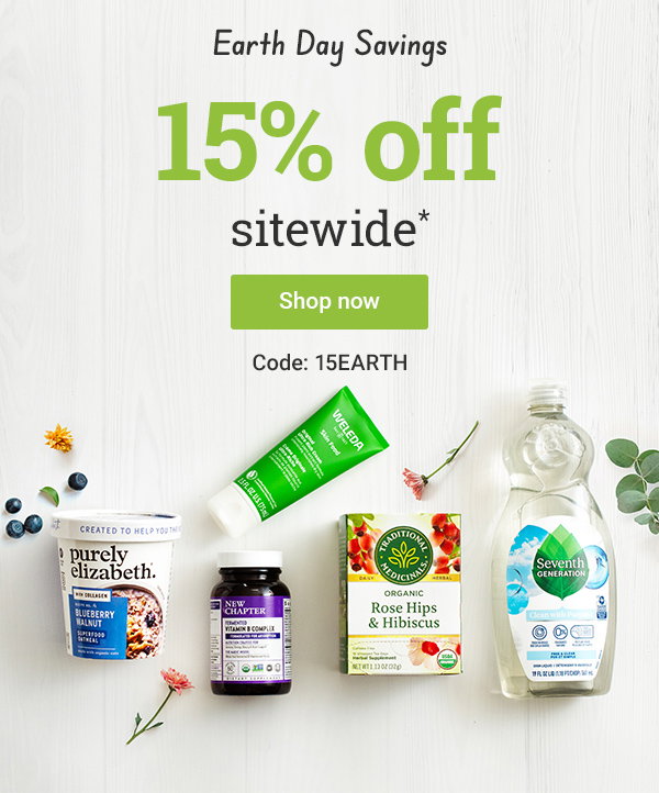 15% off sitewide – code 15EARTH*