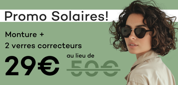 Lunettes de soleil Direct Optic : découvrez la promo!
