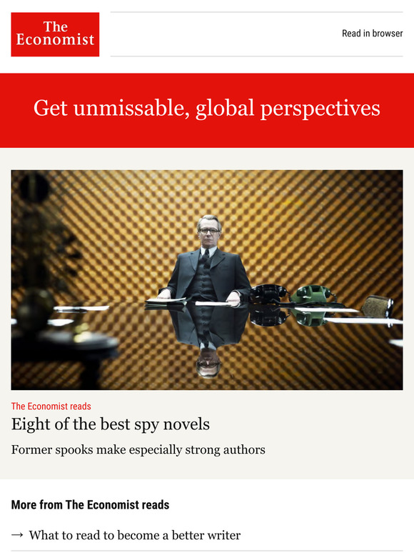 The Economist Dk: Spotlight story: Eight of the best spy novels | Milled