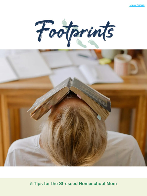 — -  5 Tips for Stressed Homeschool Moms