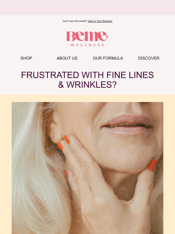 Frustrated with Fine Lines & Wrinkles?