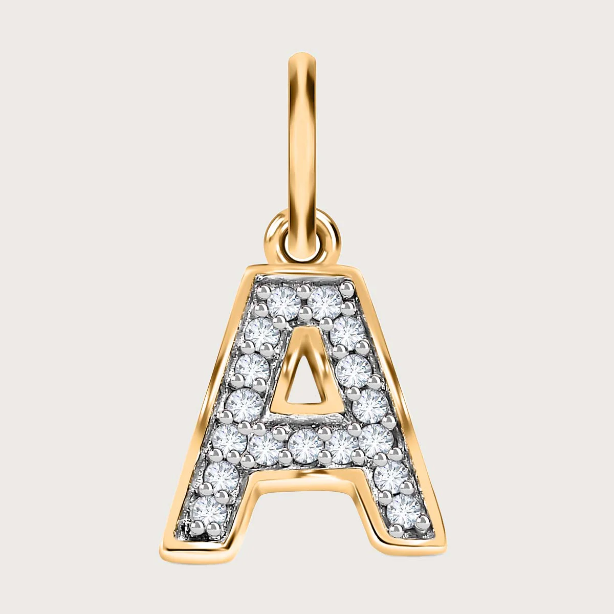 Image of Versa Diamond Alphabet Pendants