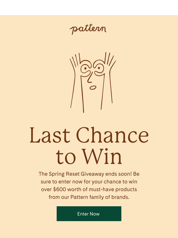 Last chance to win our Spring Reset Giveaway