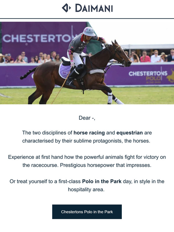 Events where horses are the stars 🐎