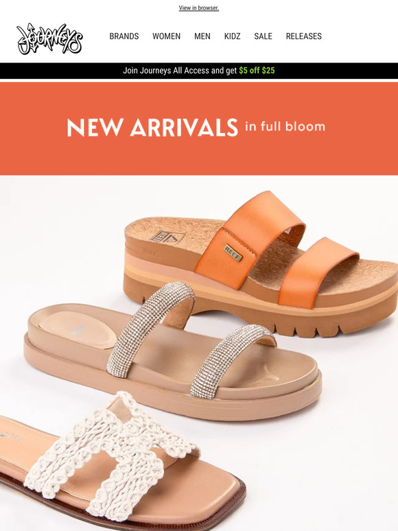 Journeys Email Newsletters Shop Sales, Discounts, and Coupon Codes