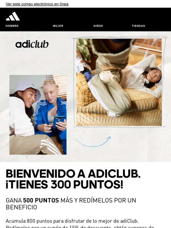 Adidas colombia beneficios en linea best sale