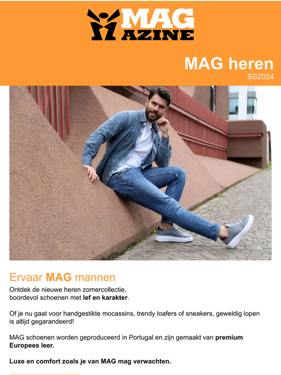 Nieuwe herencollectie: stoer en sportief / New collection for men: tough en sporty
