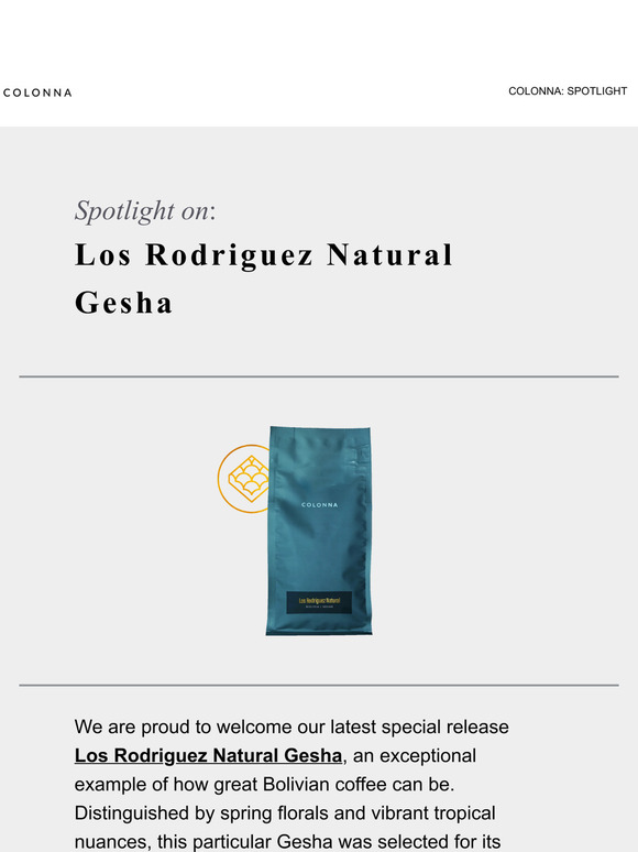 Spotlight on: Los Rodriguez Natural Gesha