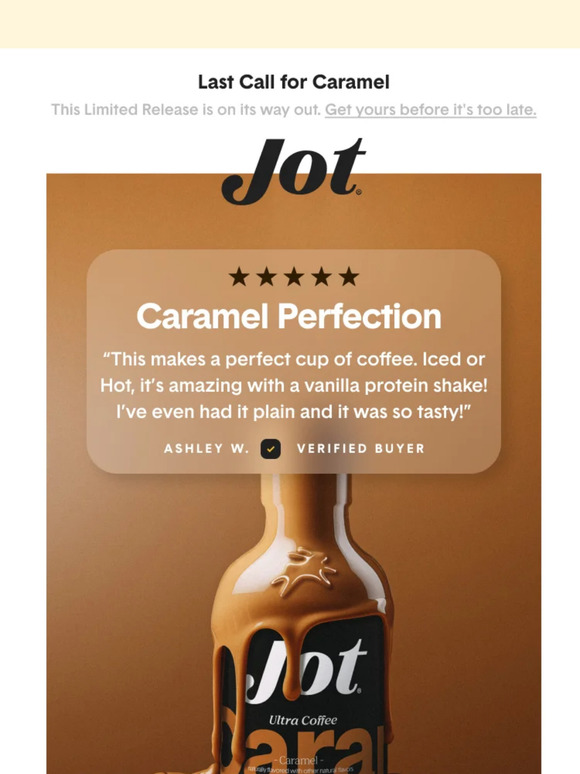 Last Call: Caramel 👋