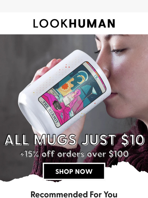 ⏰ 24 HOURS left to shop $10 MUGS