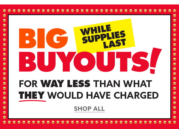 Big Buyouts