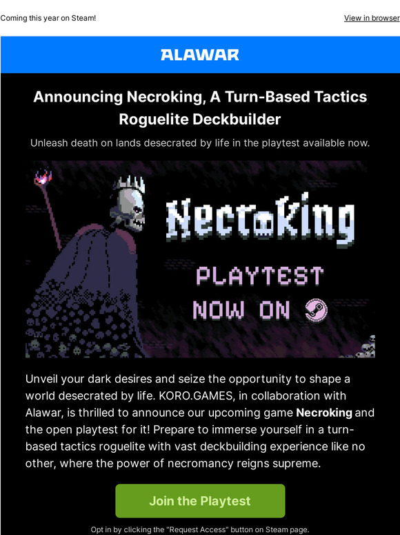 Introducing Necroking - Playtest Now 🎴