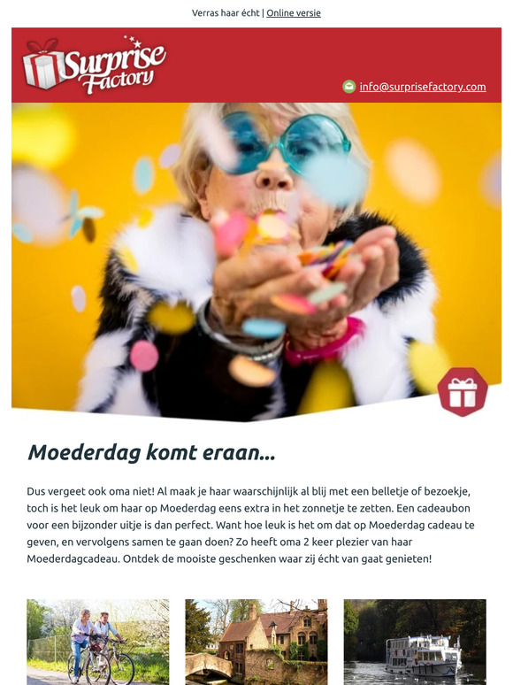 Ook voor Oma een bijzondere Moederdag 💛