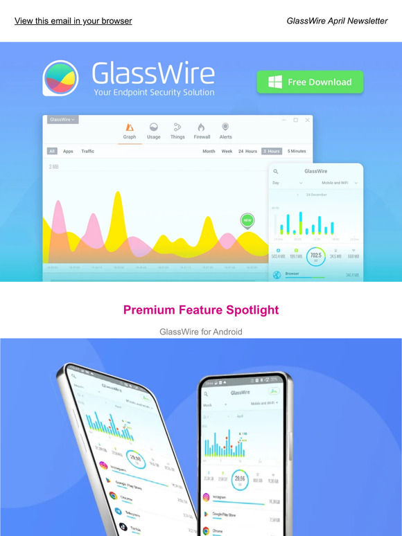 GlassWire™ - Android App now FREE for everybody