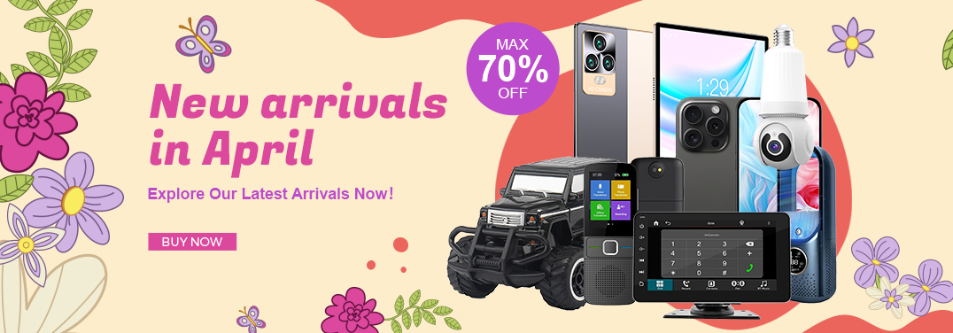 New arrivals in April