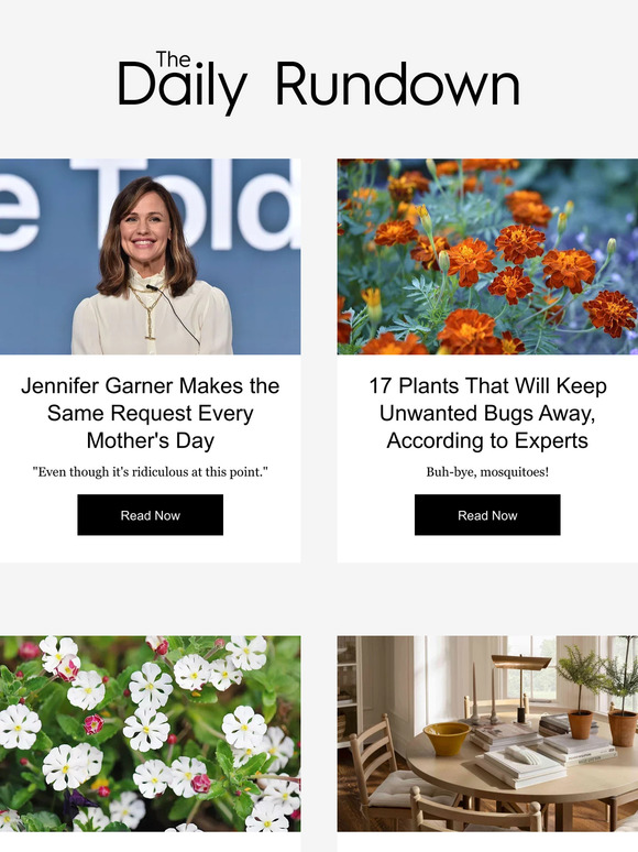 Better Homes and Gardens Jennifer Garner Makes the Same Sentimental