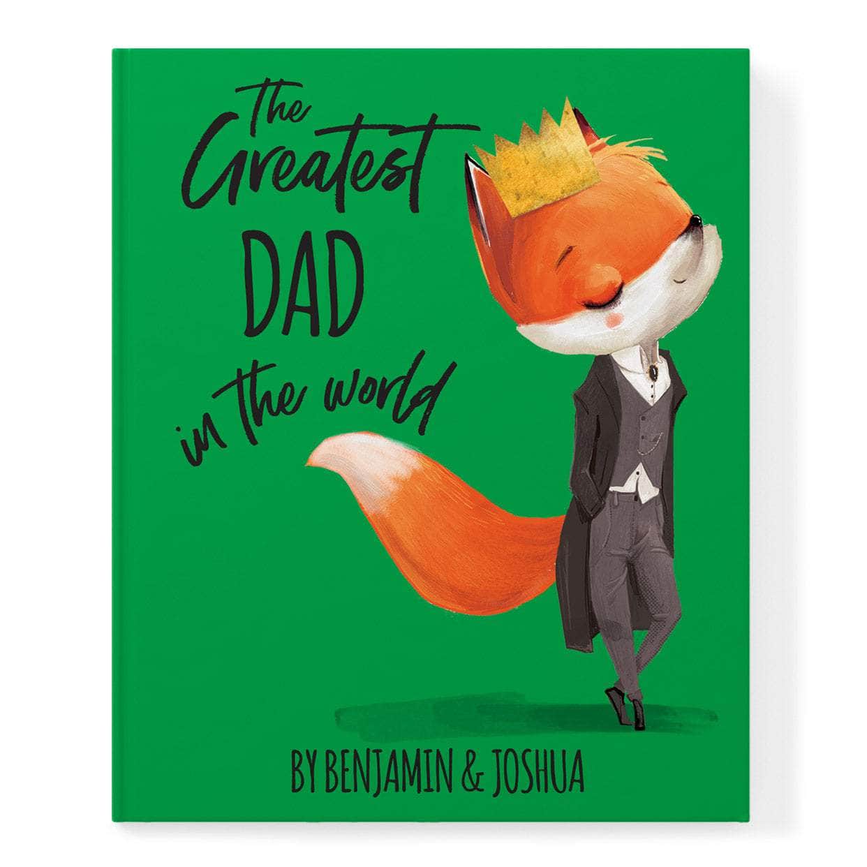 Image of Personalised Greatest Dad in the World Book