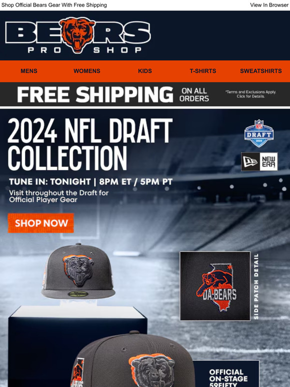 Chicago Bears The 2024 NFL Draft Kicks Off Tonight! Milled