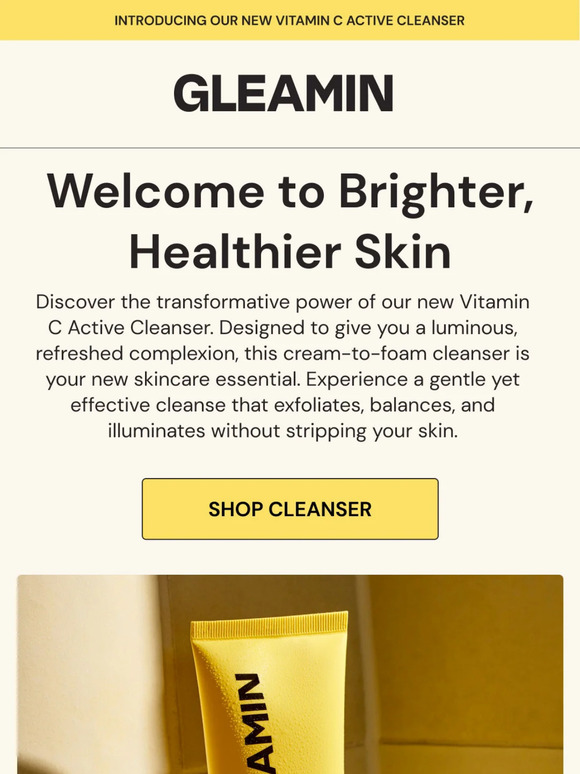 Be First to Experience Our New Cleanser ✨