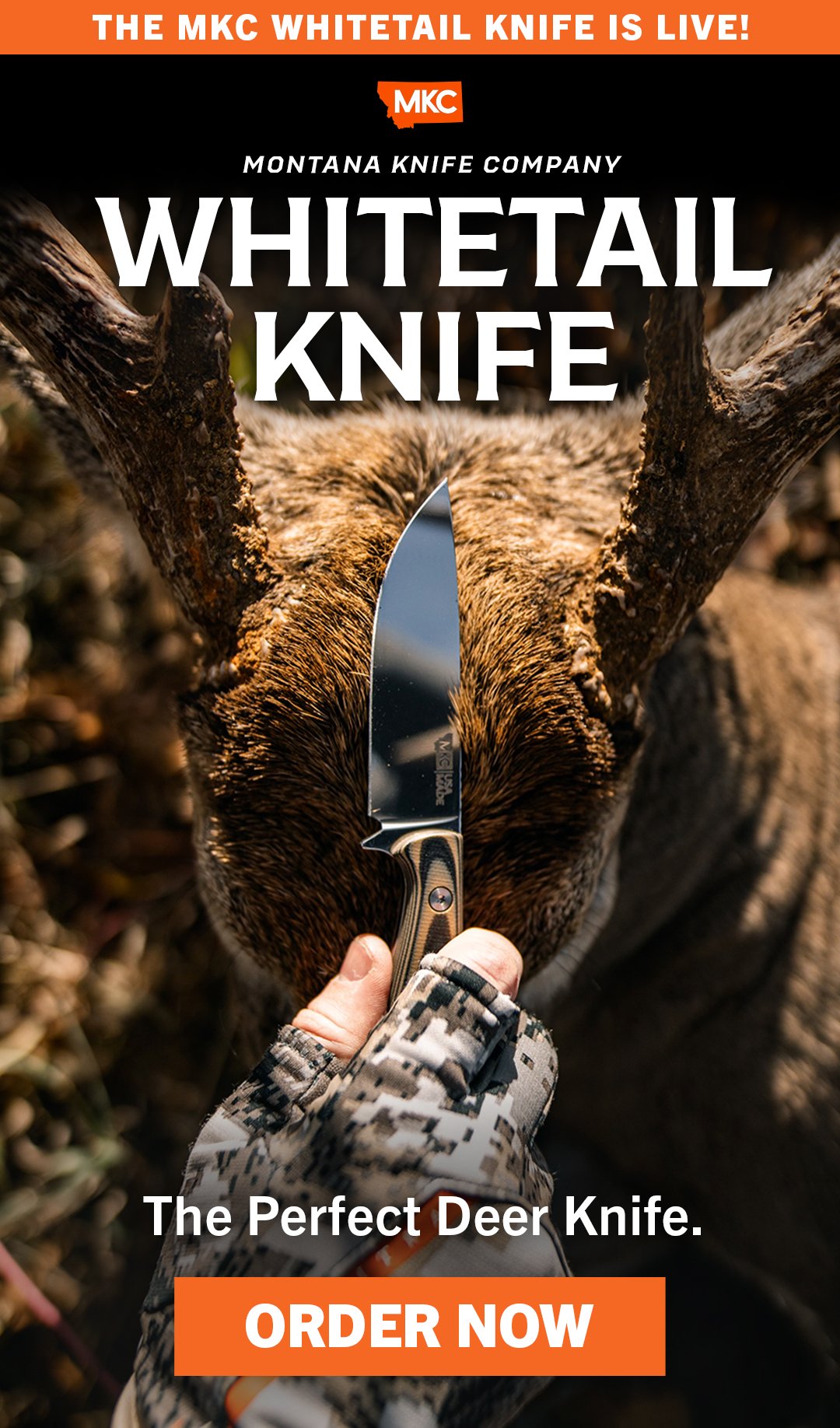 Montana Knife Company: 🚨 The MKC Whitetail Knife is LIVE!! | Milled