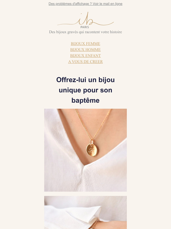 Un baptême à célébrer ? 💫