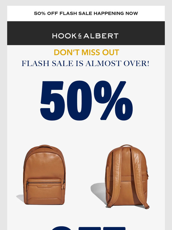 Last Call - Flash Sale 50% Off!