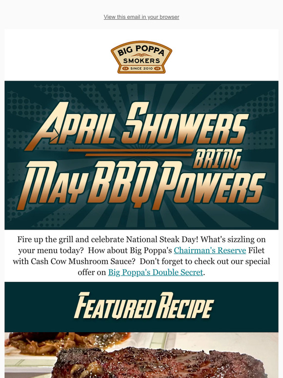 Big Poppa Smokers: 🥩 Double the Secret, Double the Flavor, Double the