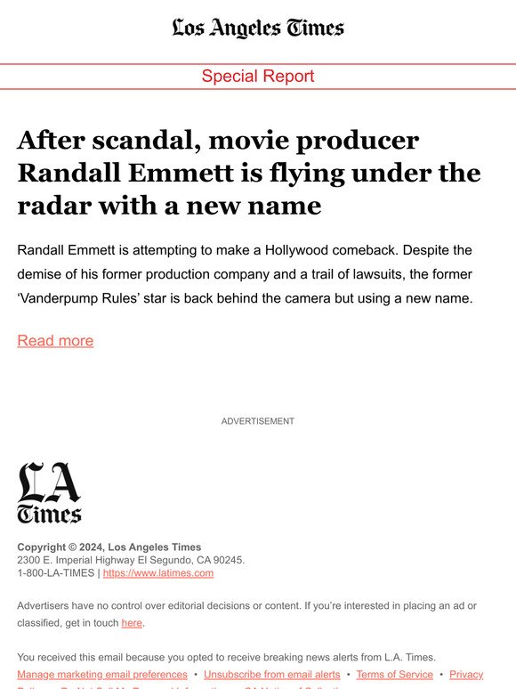 Randall Emmett is attempting a comeback under a new name