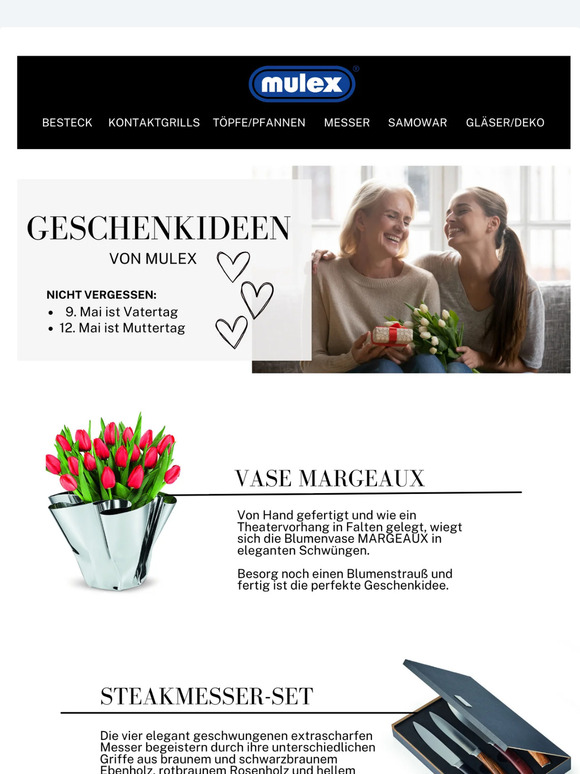 Geschenke 🎁 zum Mutter- und Vatertag