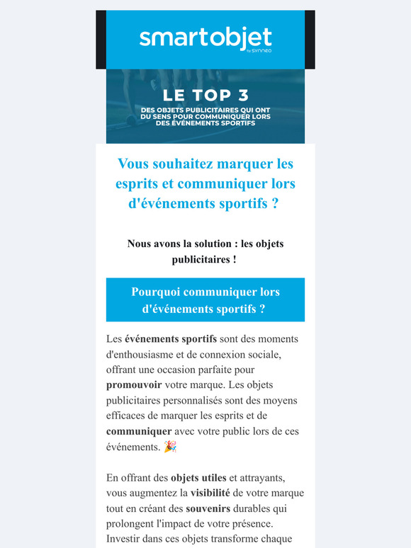 La puissance des objets publicitaires 🚀